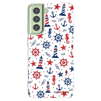 Picasee Samsung Galaxy S21 FE 5G Hülle - Transparentes Silikon - Sailor Vibes