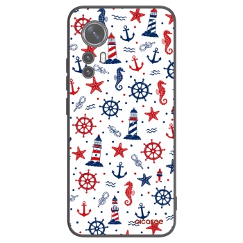 Picasee Xiaomi 12 Hülle - Schwarzes Silikon - Sailor Vibes