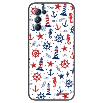 Picasee OPPO Reno 5 5G Hülle - Schwarzes Silikon - Sailor Vibes
