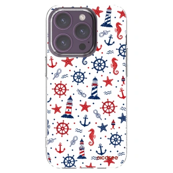 Picasee Apple iPhone 14 Pro Hülle - Transparentes Silikon - Sailor Vibes