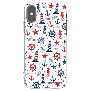 Picasee Apple iPhone X/XS Hülle - Transparentes Silikon - Sailor Vibes