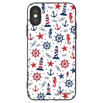 Picasee Apple iPhone X/XS Hülle - Schwarzes Silikon - Sailor Vibes