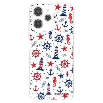 Picasee Xiaomi Redmi 12 4G Hülle - Transparentes Silikon - Sailor Vibes