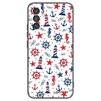 Picasee Samsung Galaxy A04s A047F Hülle - Schwarzes Silikon - Sailor Vibes