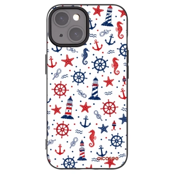 Picasee Apple iPhone 15 Hülle - Schwarzes Silikon - Sailor Vibes