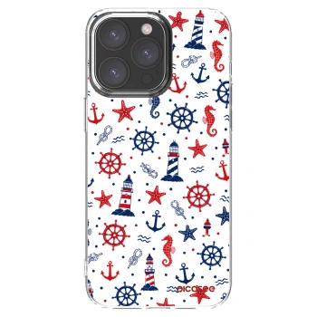 Picasee Apple iPhone 15 Pro Max Hülle - Transparentes Silikon - Sailor Vibes