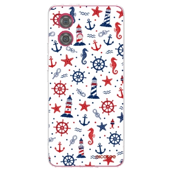 Picasee Motorola Moto G84 5G Hülle - Transparentes Silikon - Sailor Vibes