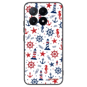 Picasee Xiaomi Poco X6 Pro Hülle - Schwarzes Silikon - Sailor Vibes