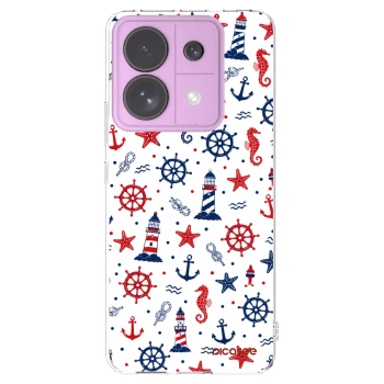 Picasee Xiaomi Redmi Note 13 Pro 5G Hülle - Transparentes Silikon - Sailor Vibes