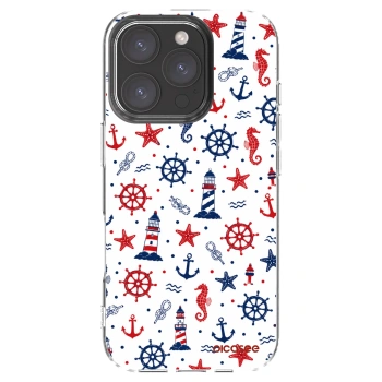 Picasee Apple iPhone 16 Pro Hülle - Transparentes Silikon - Sailor Vibes