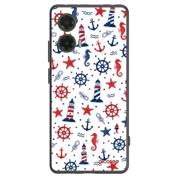 Picasee Motorola Moto G35 5G Hülle - Schwarzes Silikon - Sailor Vibes