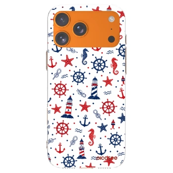 Picasee Apple iPhone 17 Pro Max Hülle - Transparentes Silikon - Sailor Vibes