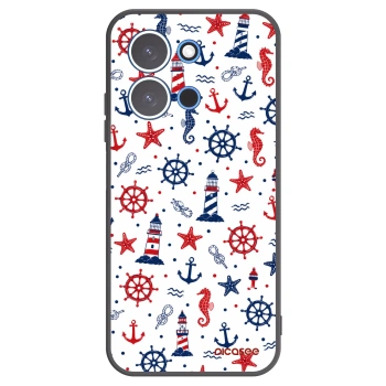 Picasee Xiaomi Redmi 15C 4G Hülle - Schwarzes Silikon - Sailor Vibes