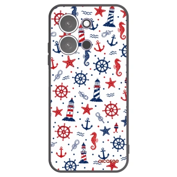 Picasee Xiaomi Redmi 15C 5G Hülle - Schwarzes Silikon - Sailor Vibes