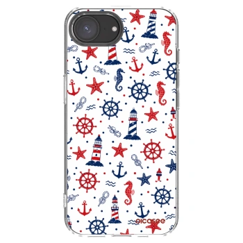 Picasee Apple iPhone 17e Hülle - Transparentes Silikon - Sailor Vibes