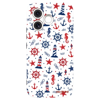 Picasee Honor 600 Lite Hülle - Schwarzes Silikon - Sailor Vibes
