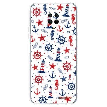 Picasee Xiaomi Redmi Note 9S Hülle - Transparentes Silikon - Sailor Vibes