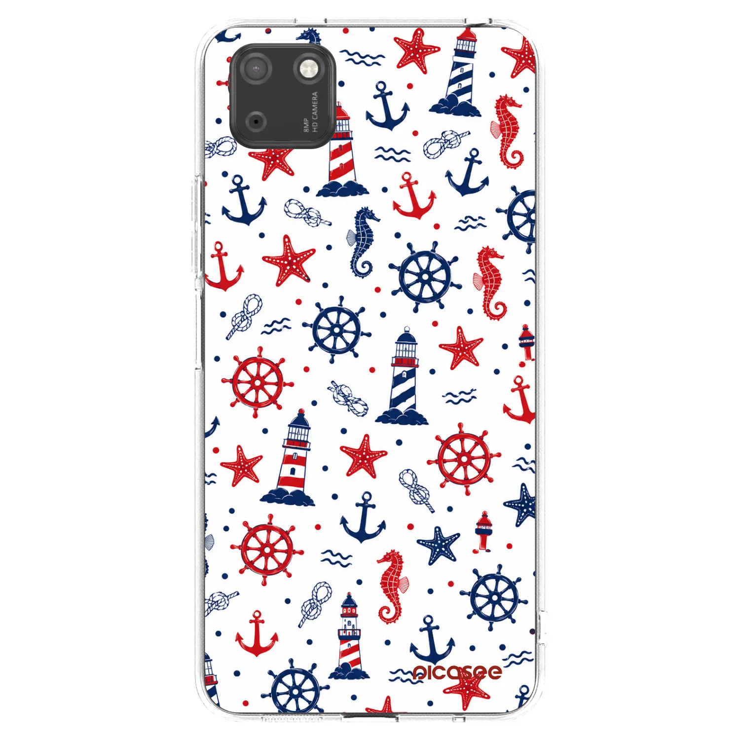 Picasee Huawei Y5P Hülle - Transparentes Silikon - Sailor Vibes