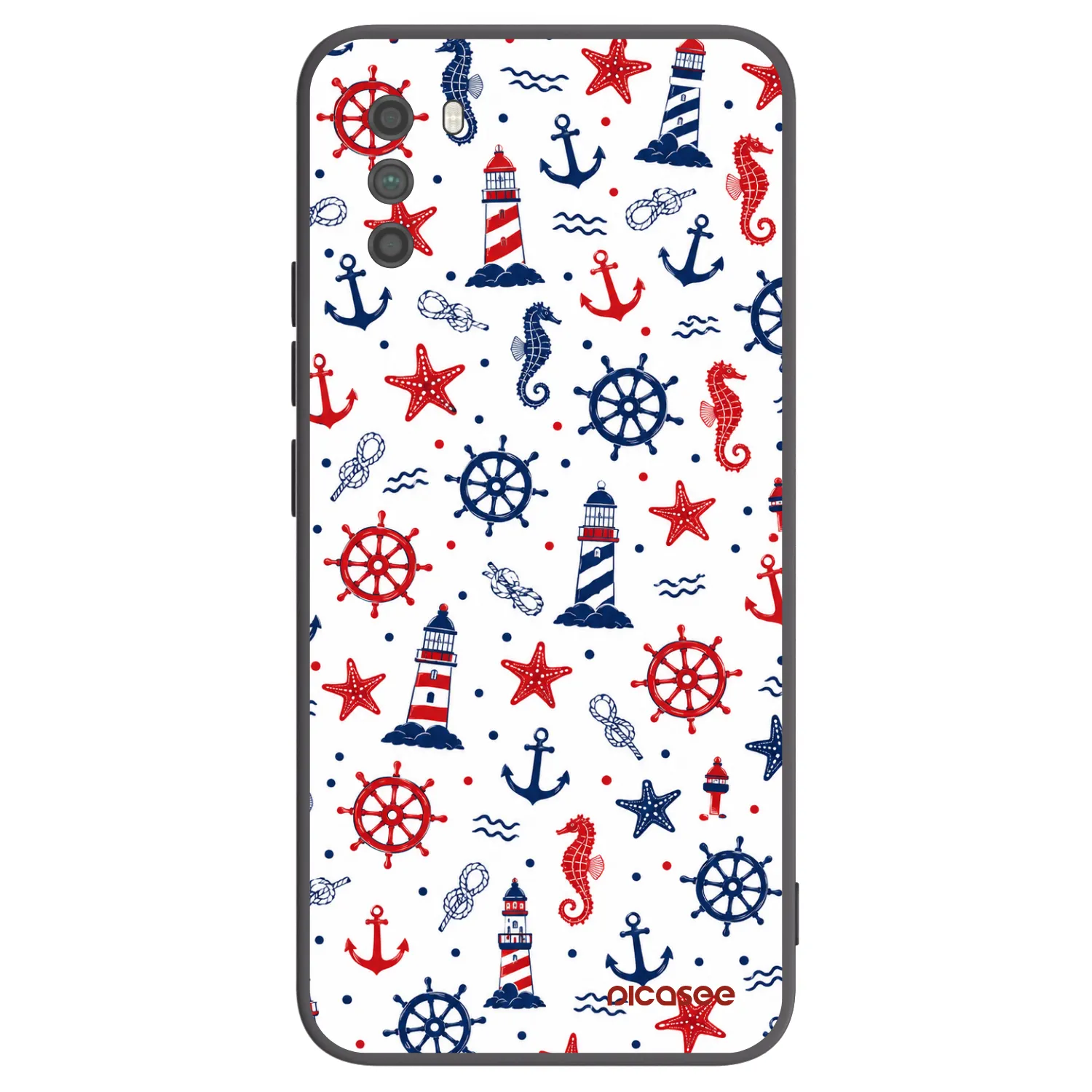 Picasee Xiaomi Poco M3 Hülle - Schwarzes Silikon - Sailor Vibes