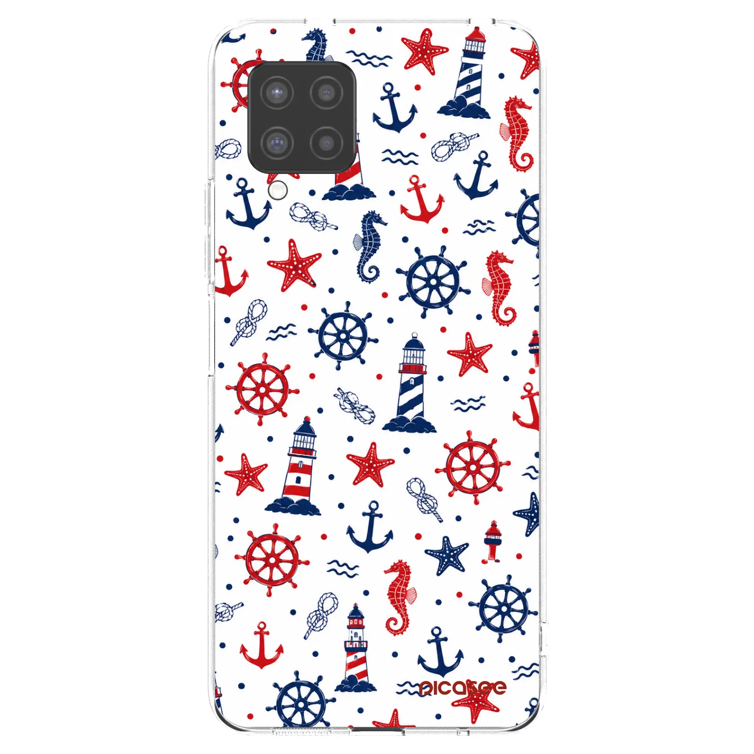 Picasee Samsung Galaxy A42 A426B Hülle - Transparentes Silikon - Sailor Vibes