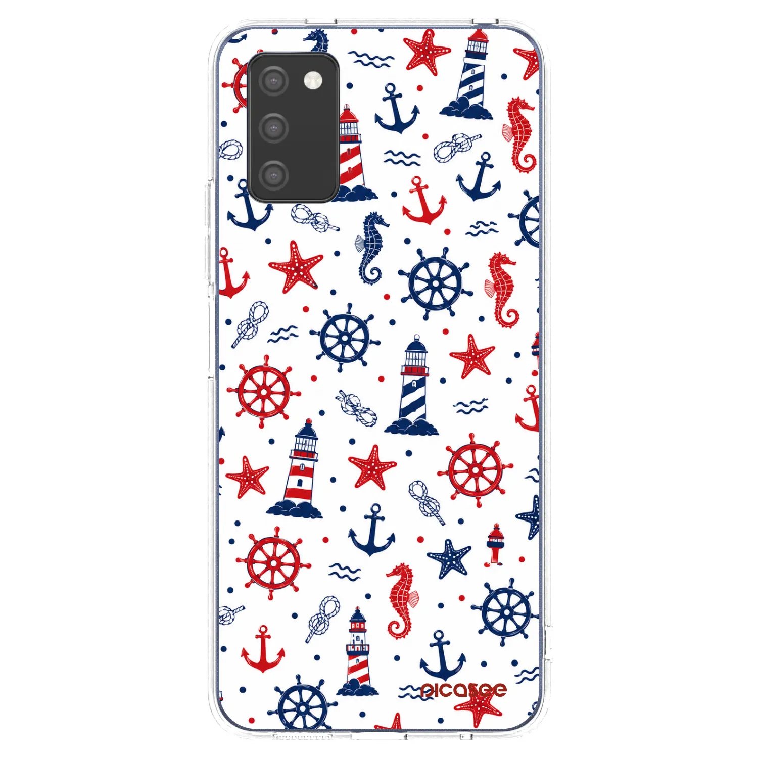 Picasee Samsung Galaxy A02s A025G Hülle - Transparentes Silikon - Sailor Vibes