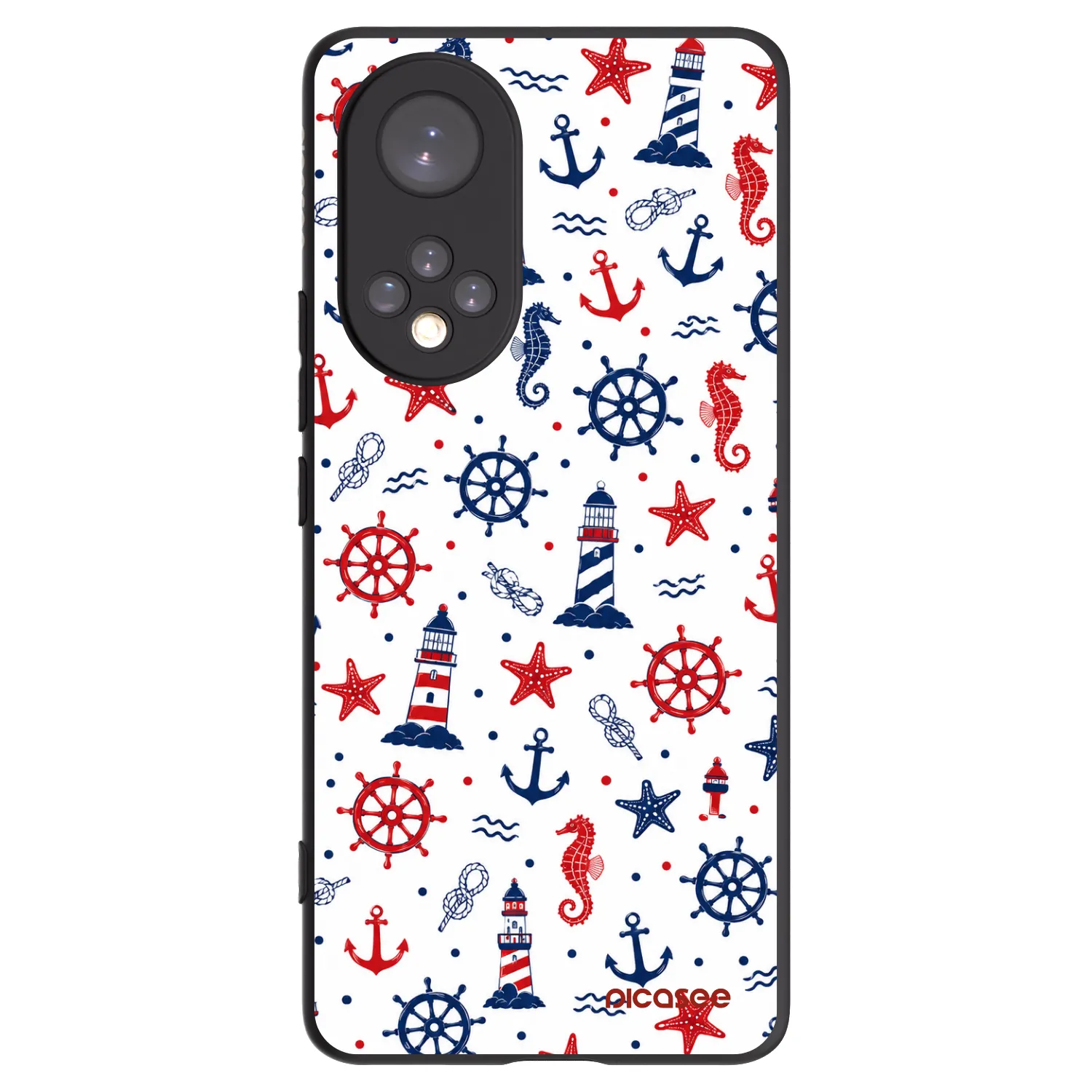 Picasee Honor 50 5G Hülle - Schwarzes Silikon - Sailor Vibes