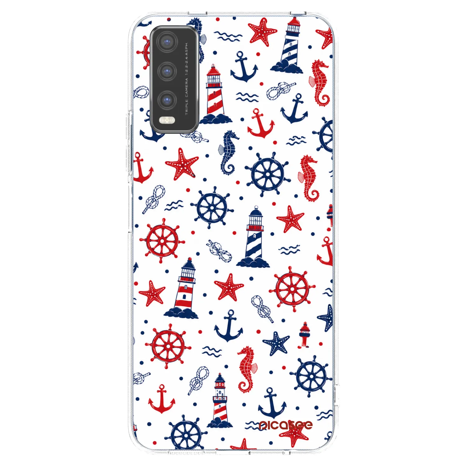 Picasee Vivo Y20s Hülle - Transparentes Silikon - Sailor Vibes