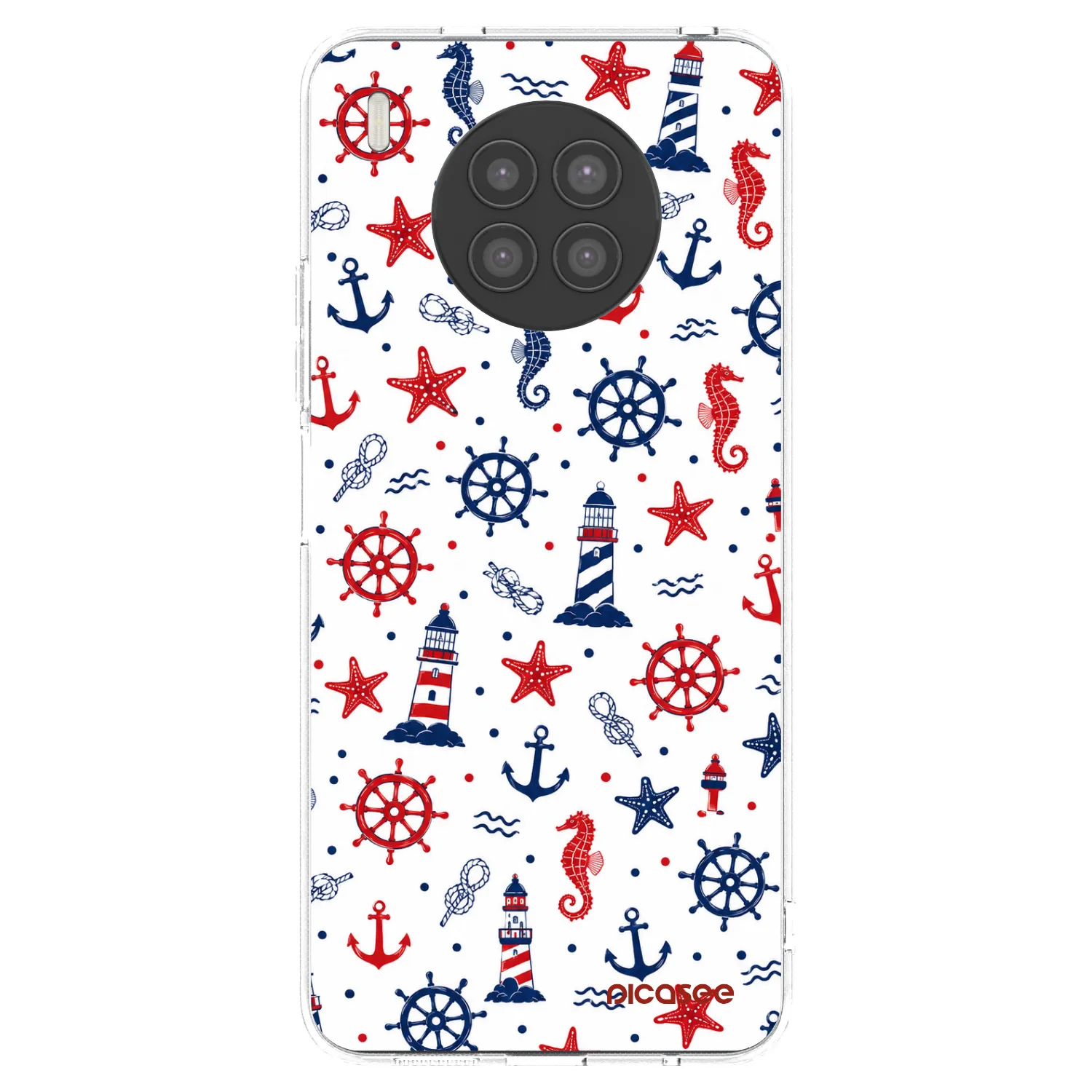 Picasee Huawei Nova 8i Hülle - Transparentes Silikon - Sailor Vibes