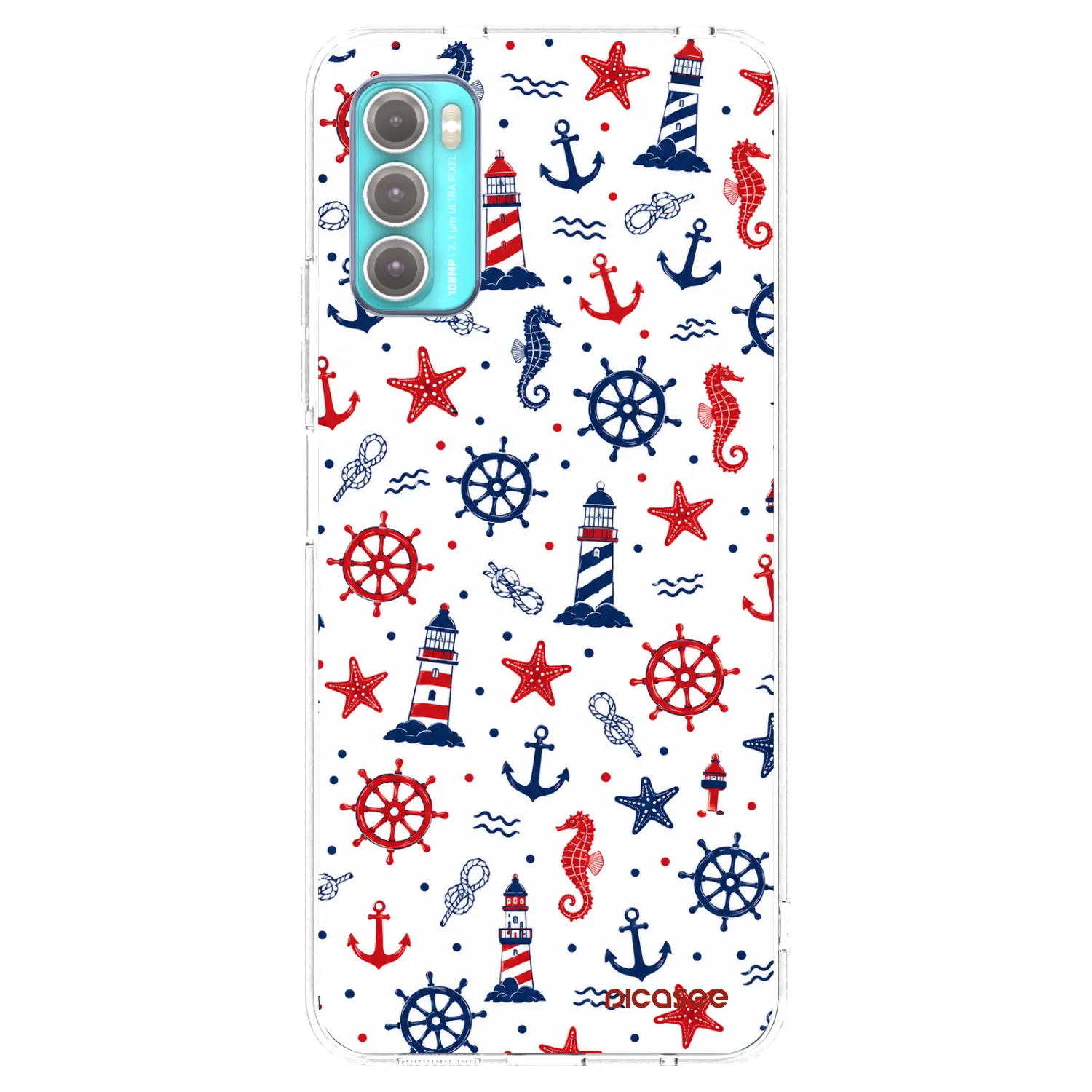 Picasee Motorola Moto G60 Hülle - Transparentes Silikon - Sailor Vibes