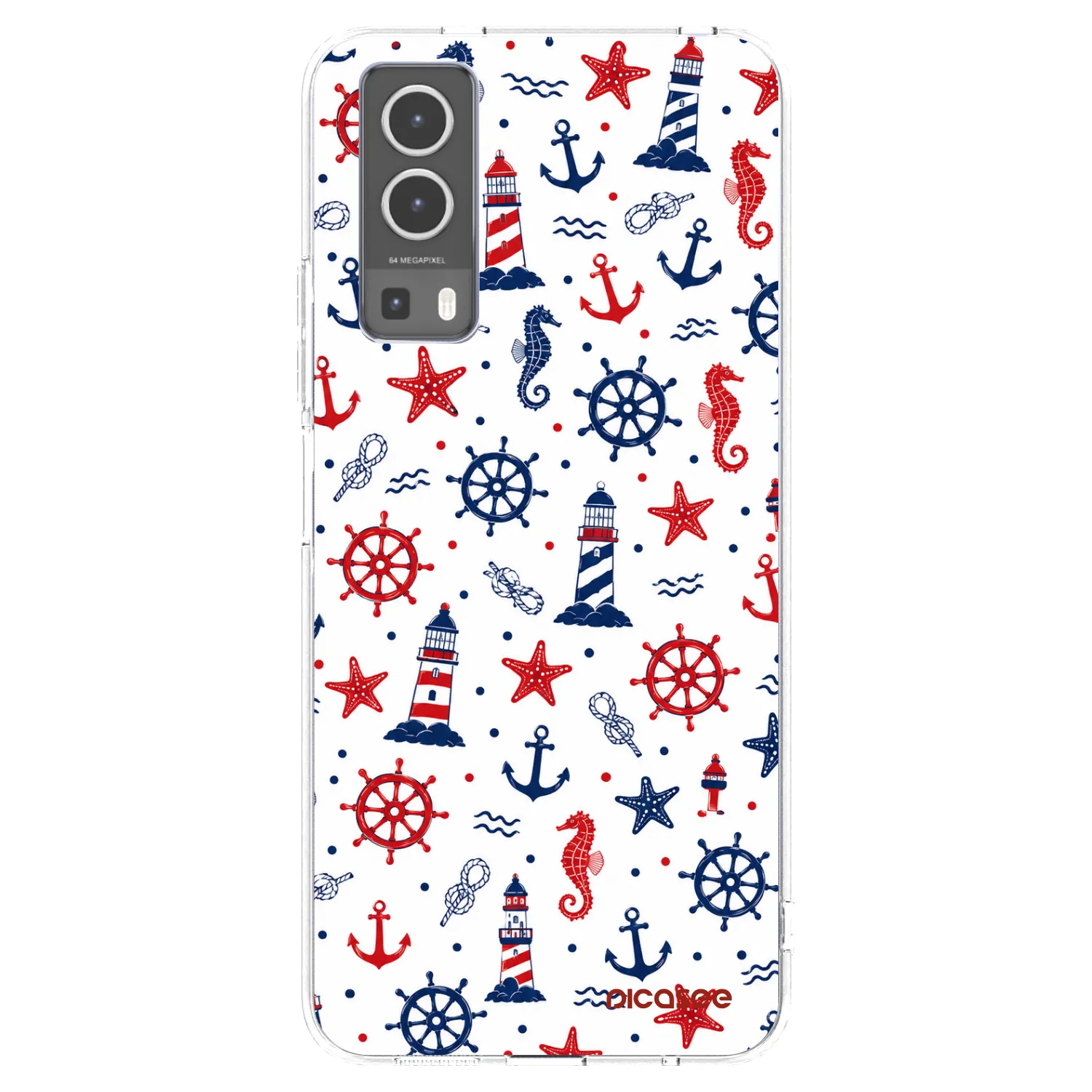 Picasee Vivo Y72 5G Hülle - Transparentes Silikon - Sailor Vibes