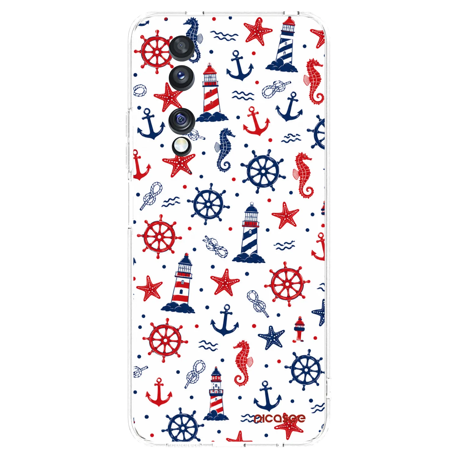 Picasee Honor 70 Hülle - Transparentes Silikon - Sailor Vibes