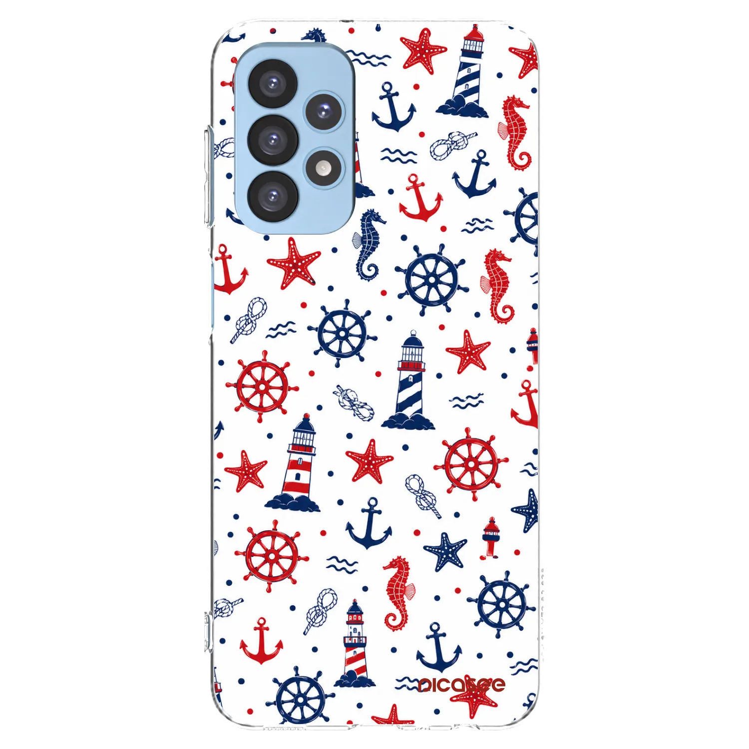 Picasee Samsung Galaxy A23 A235F 4G Hülle - Transparentes Silikon - Sailor Vibes