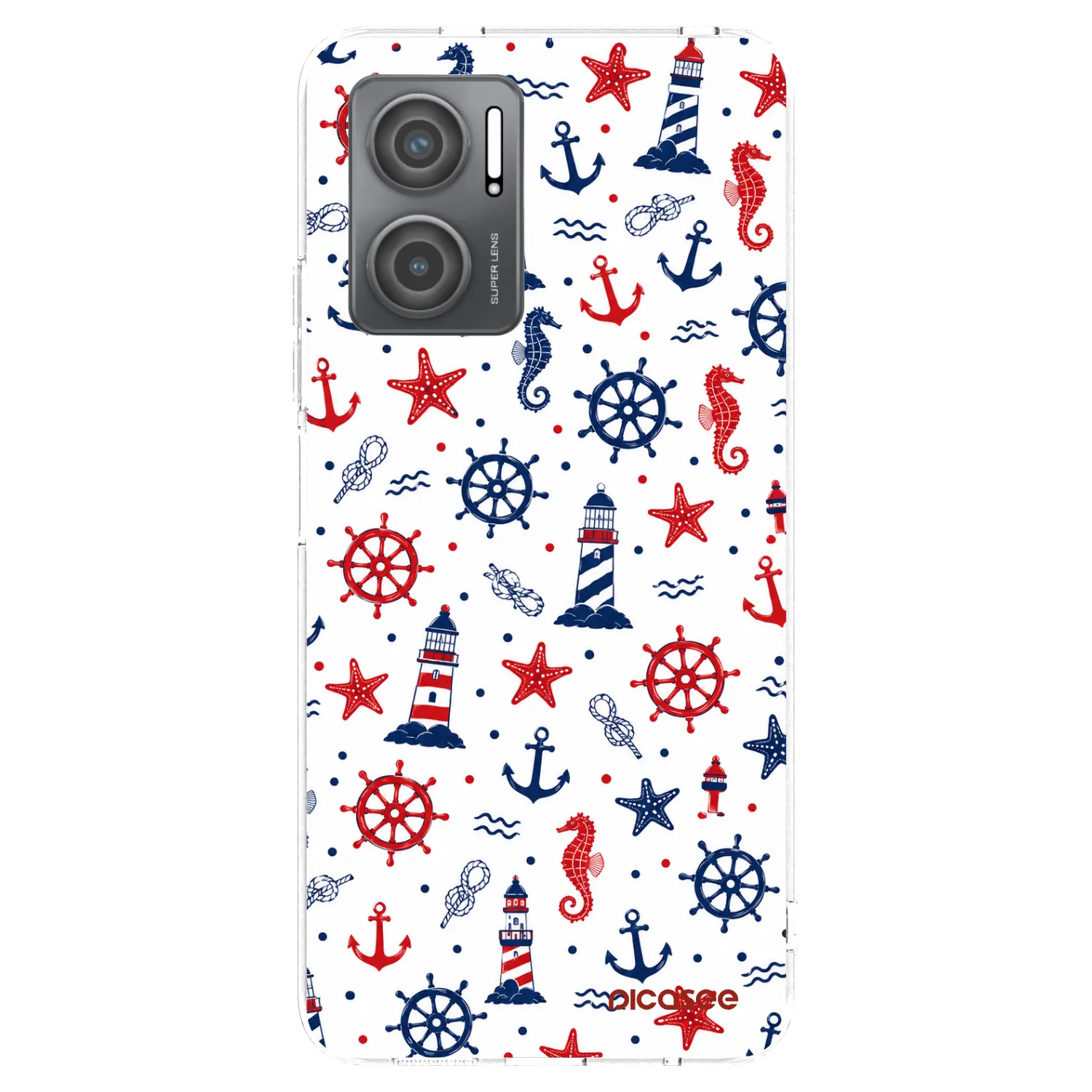 Picasee Xiaomi Redmi 10 5G Hülle - Transparentes Silikon - Sailor Vibes