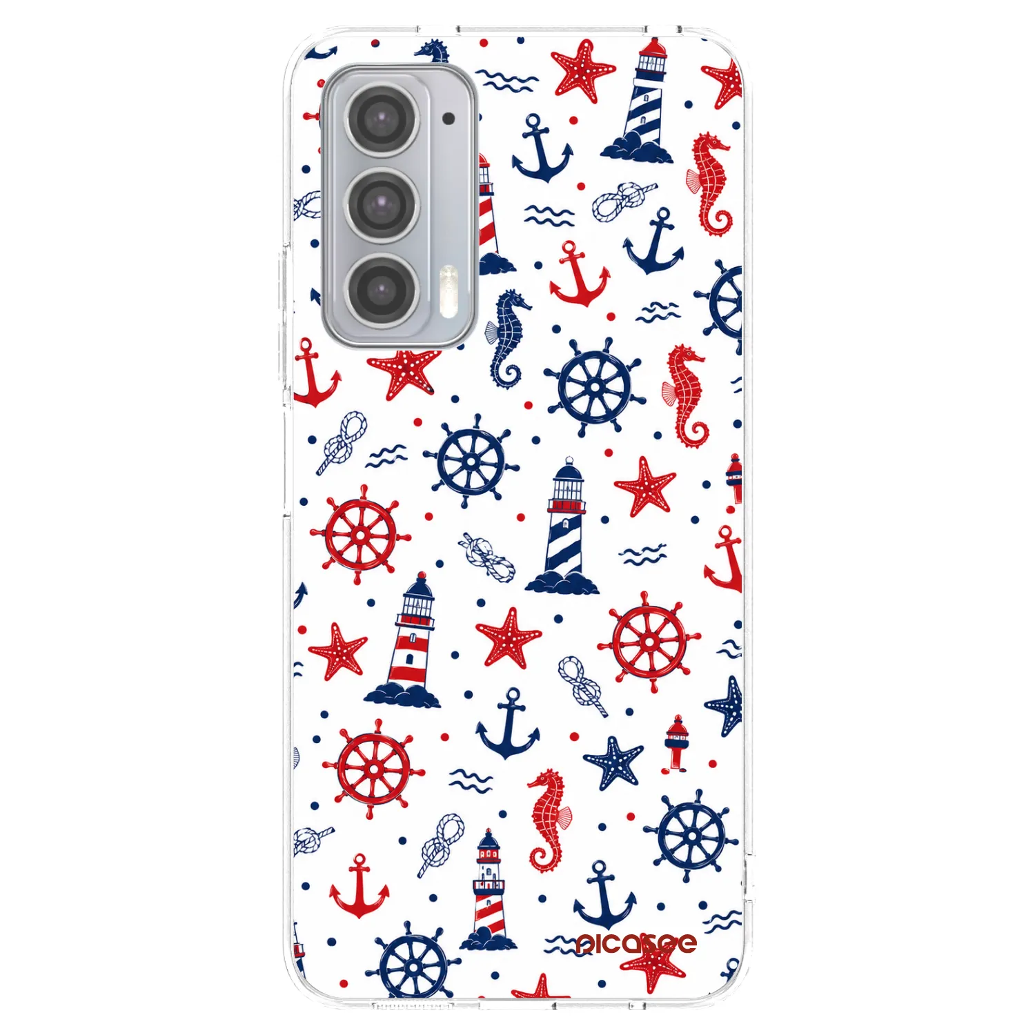 Picasee Motorola Edge 20 Hülle - Transparentes Silikon - Sailor Vibes
