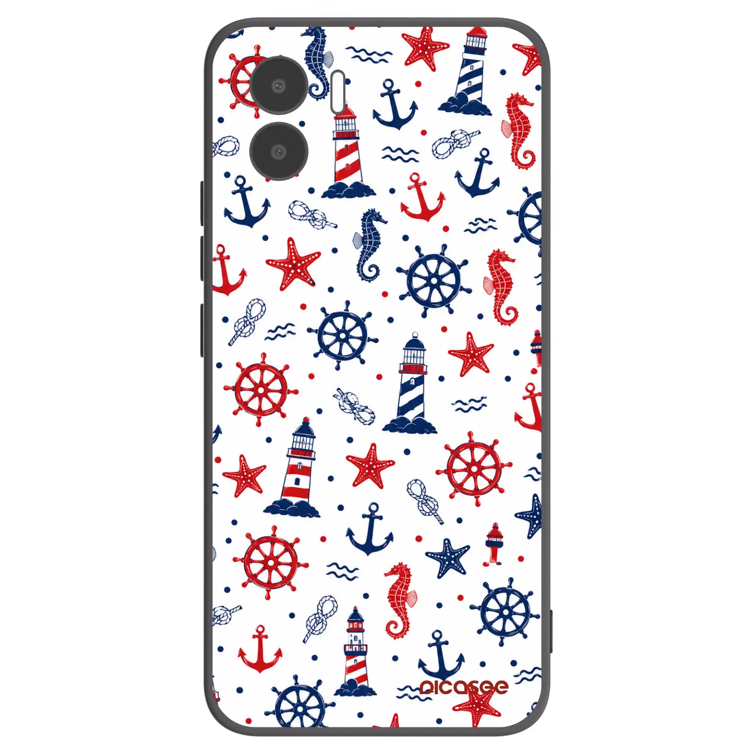 Picasee Xiaomi Redmi A1 Hülle - Schwarzes Silikon - Sailor Vibes
