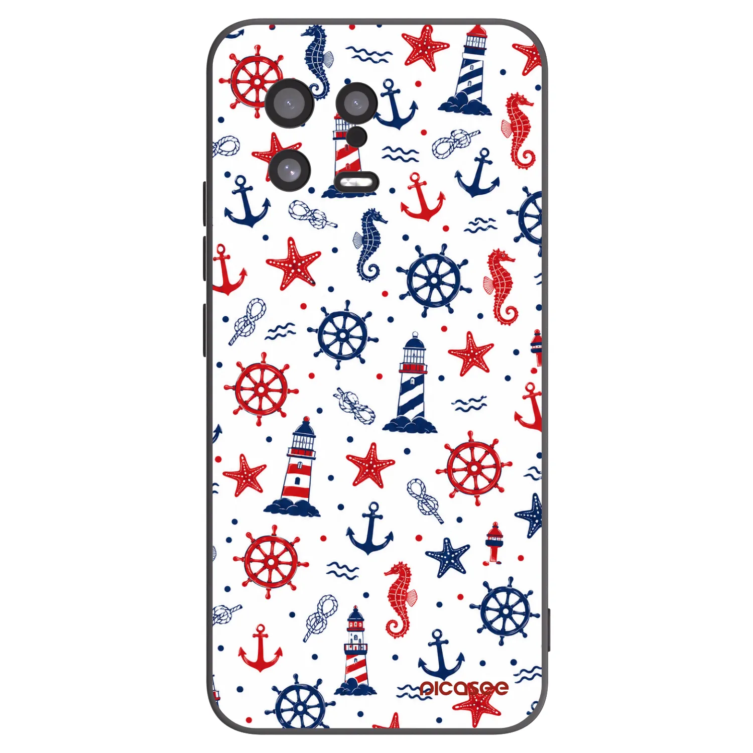 Picasee Xiaomi 13 Hülle - Schwarzes Silikon - Sailor Vibes