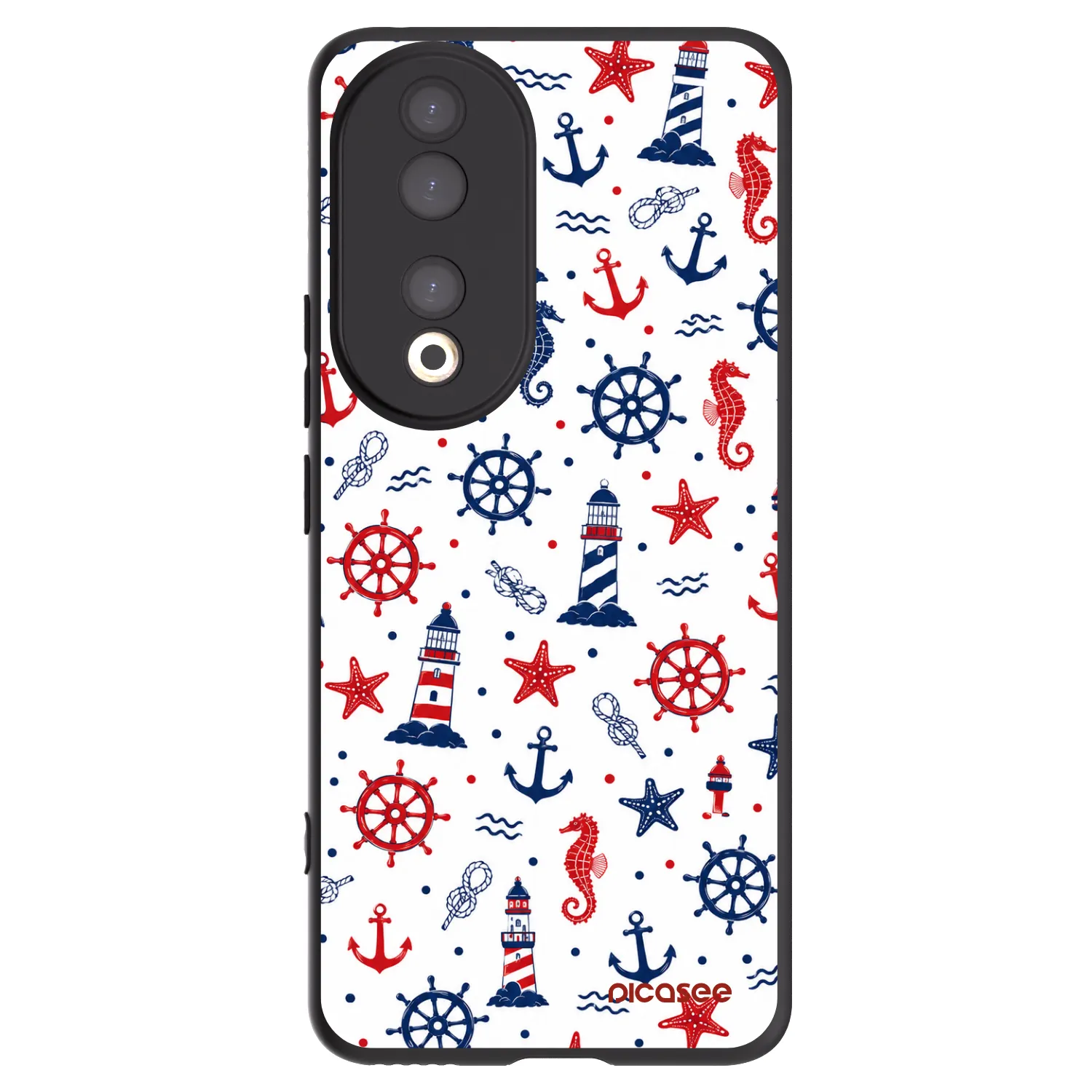 Picasee Honor 90 5G Hülle - Schwarzes Silikon - Sailor Vibes