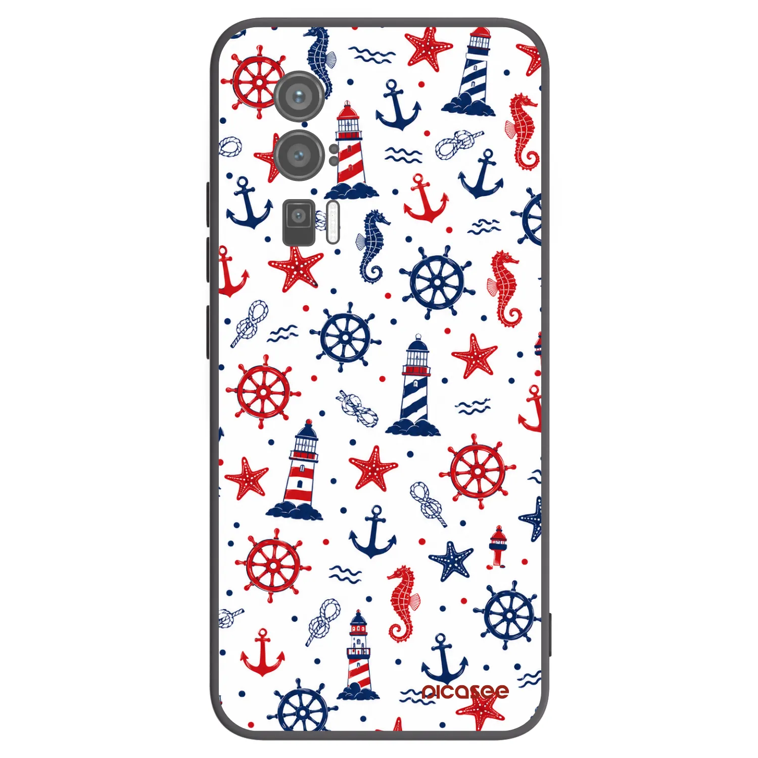 Picasee Xiaomi Poco F5 Pro 5G Hülle - Schwarzes Silikon - Sailor Vibes