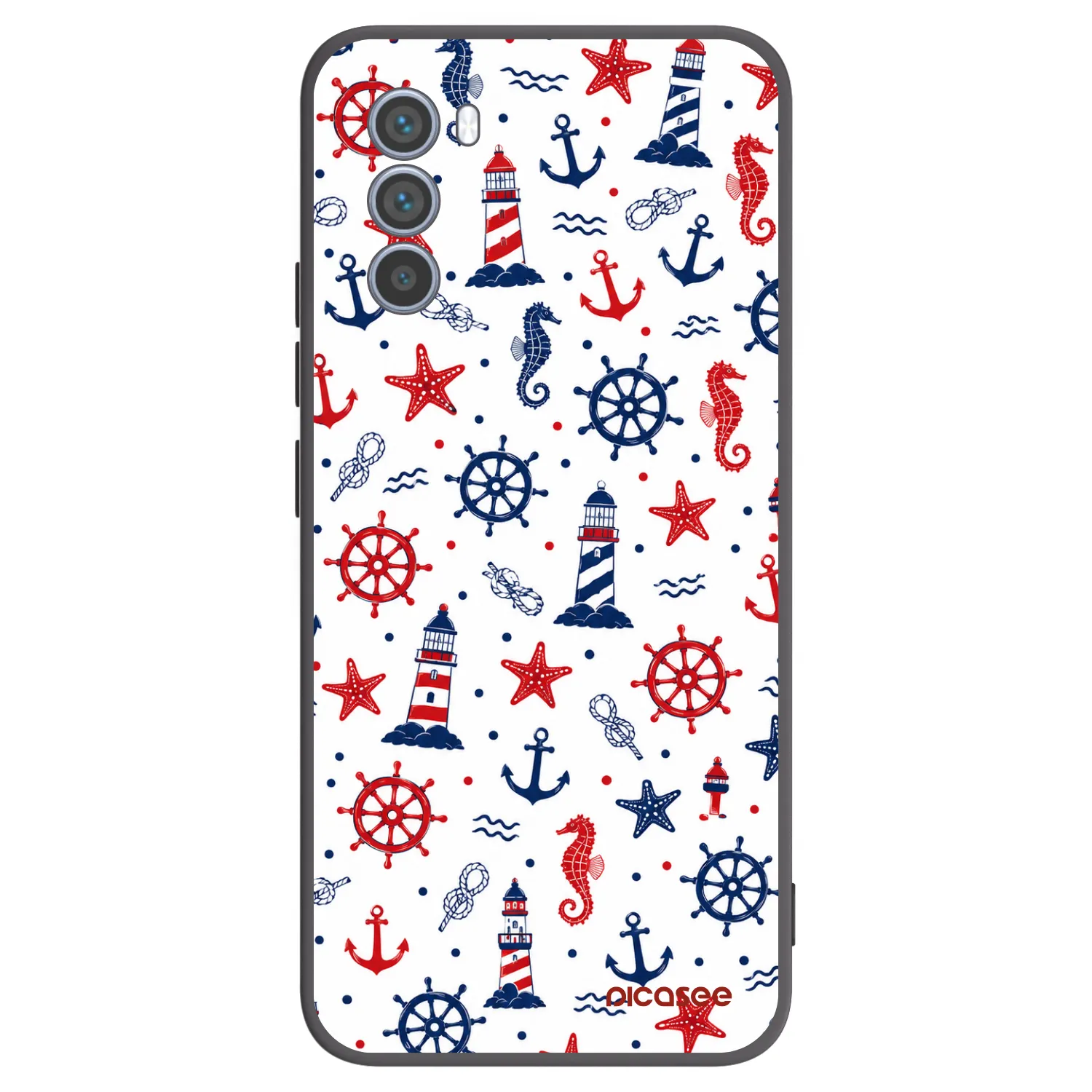 Picasee Motorola Moto G62 Hülle - Schwarzes Silikon - Sailor Vibes