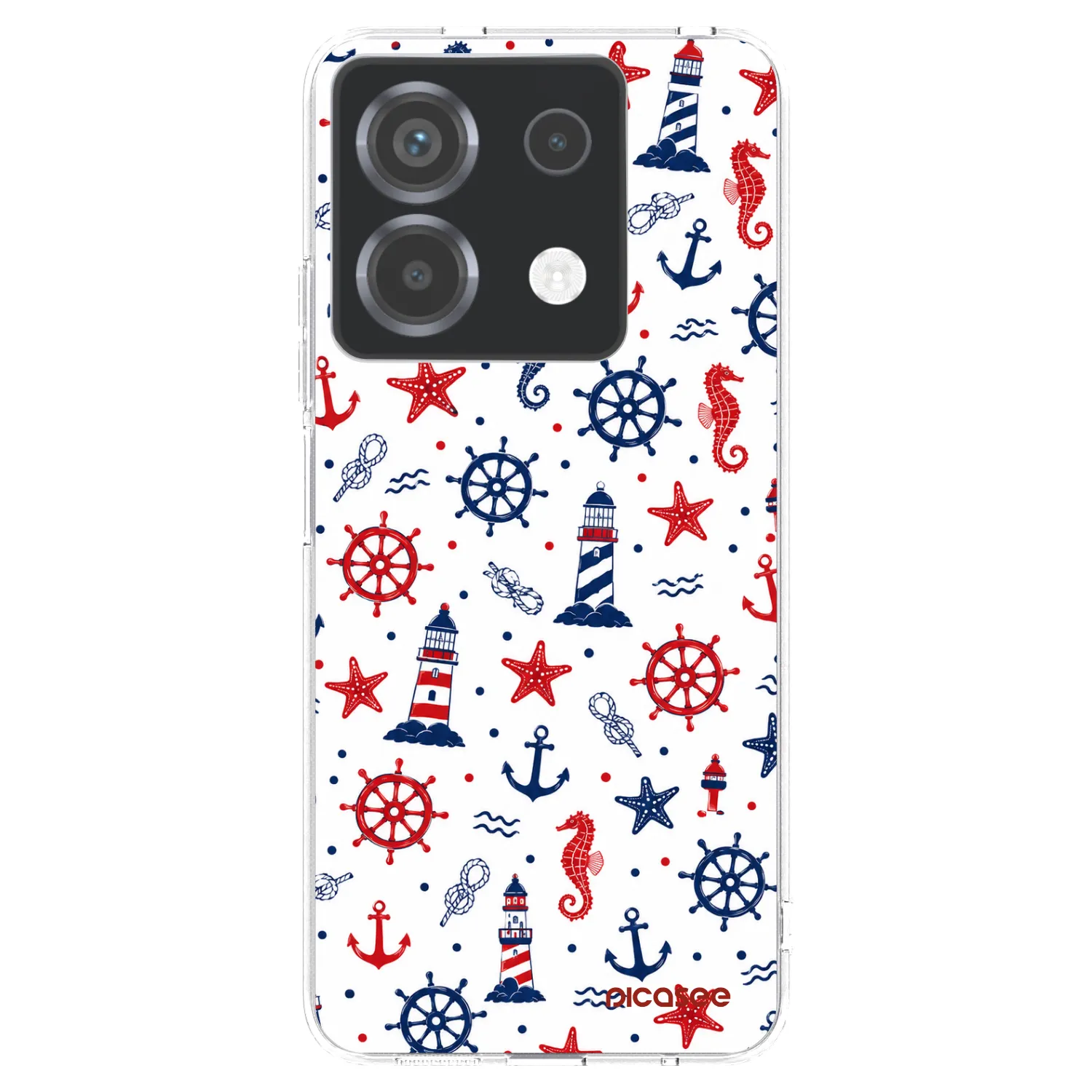 Picasee Xiaomi Poco X6 Hülle - Transparentes Silikon - Sailor Vibes