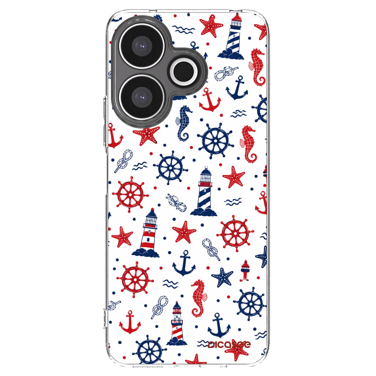 Picasee Xiaomi Redmi 13 4G Hülle - Transparentes Silikon - Sailor Vibes