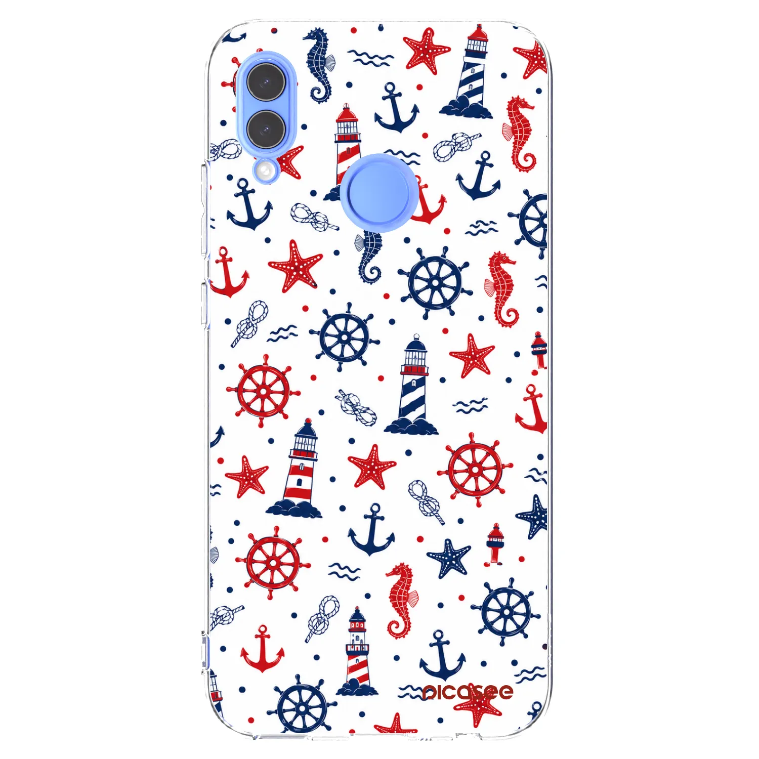 Picasee Huawei P Smart 2019 Hülle - Transparentes Silikon - Sailor Vibes