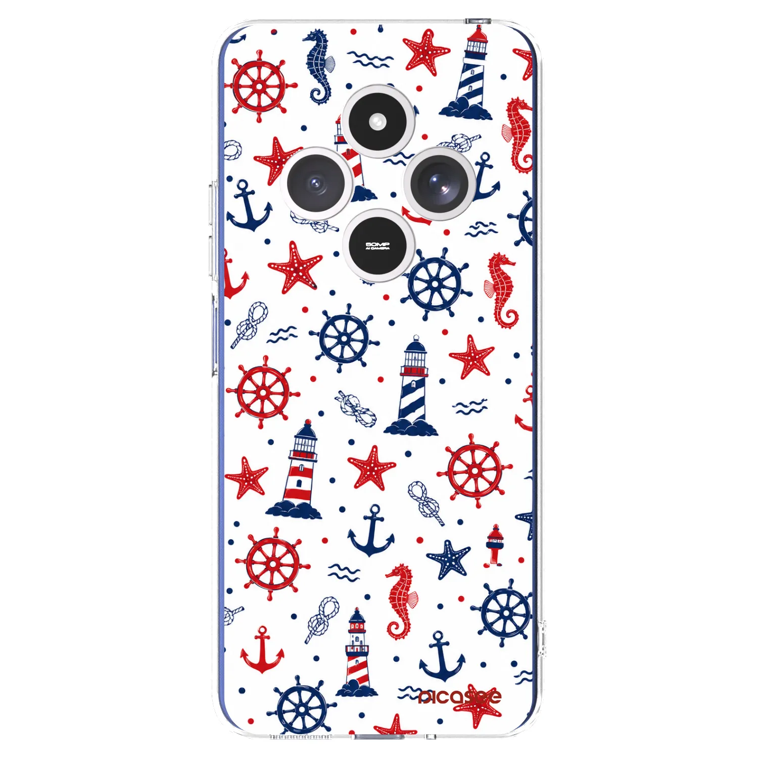 Picasee Xiaomi Redmi 14C Hülle - Transparentes Silikon - Sailor Vibes