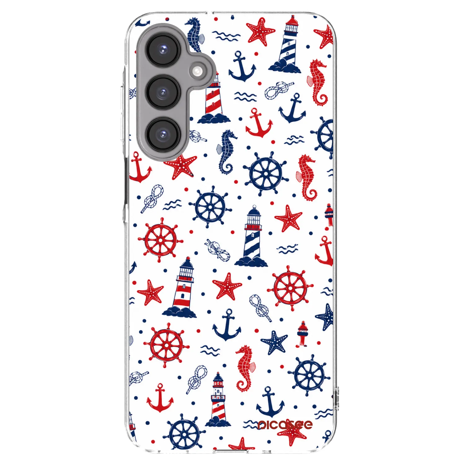 Picasee Samsung Galaxy A16 5G Hülle - Transparentes Silikon - Sailor Vibes