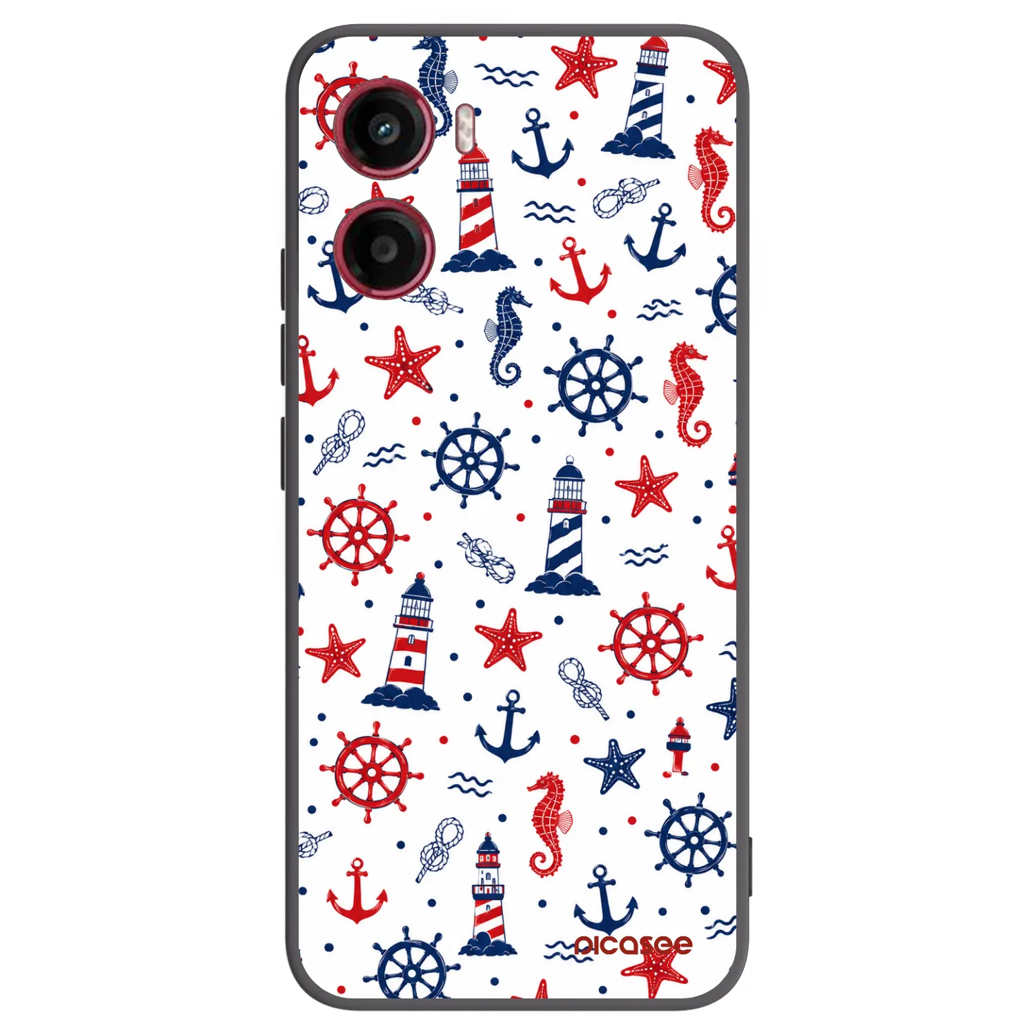Picasee Motorola Moto G05 Hülle - Schwarzes Silikon - Sailor Vibes