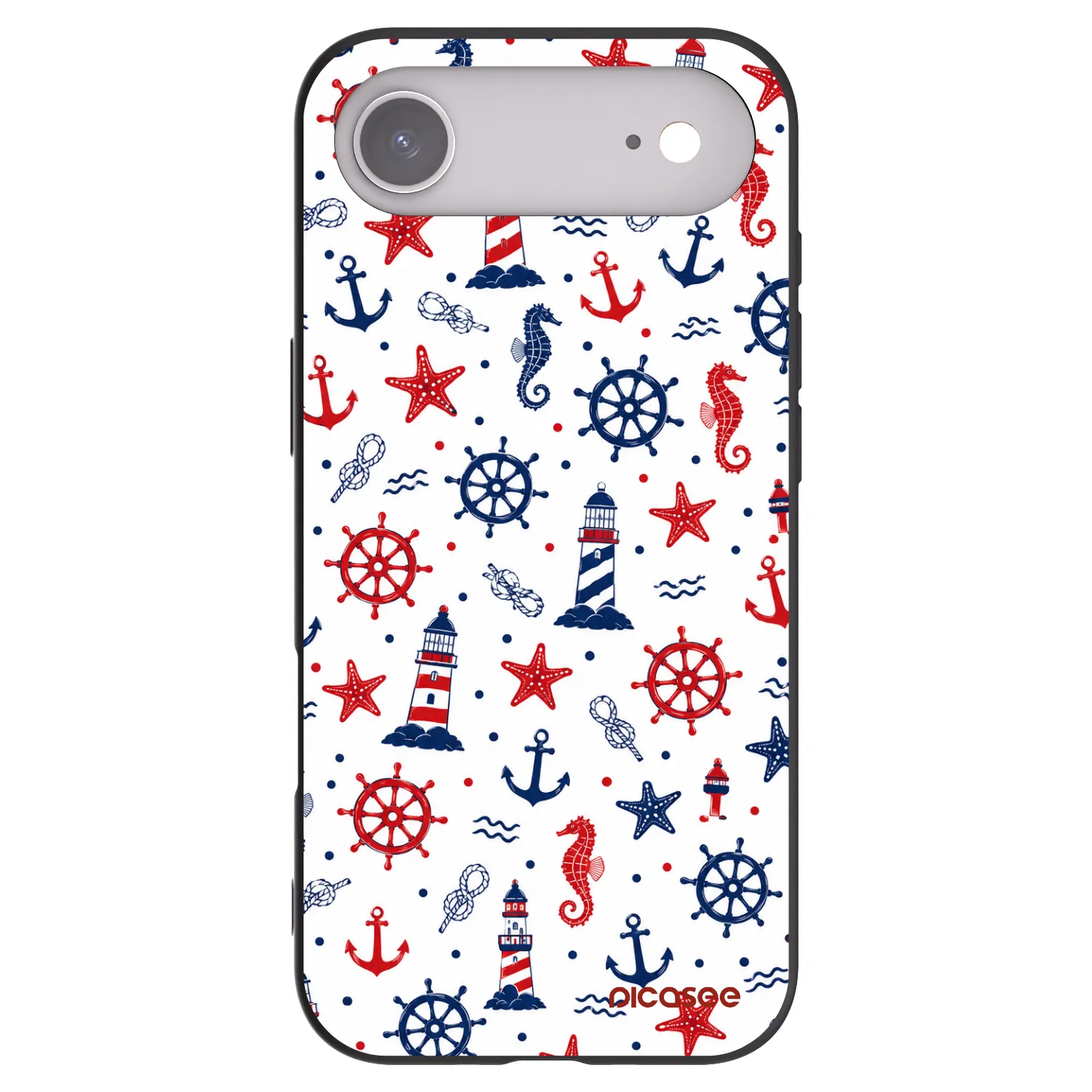 Picasee Apple iPhone Air Hülle - Schwarzes Silikon - Sailor Vibes
