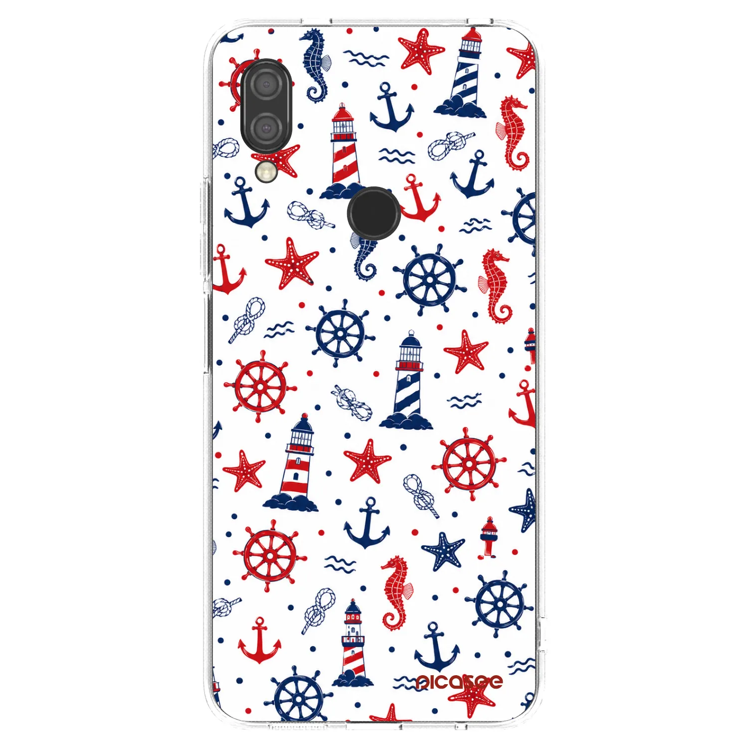Picasee Xiaomi Redmi 7 Hülle - Transparentes Silikon - Sailor Vibes