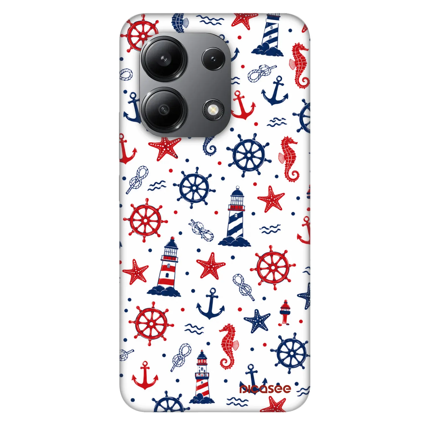 Picasee Fashion Case für Xiaomi Redmi Note 13 4G - Sailor Vibes