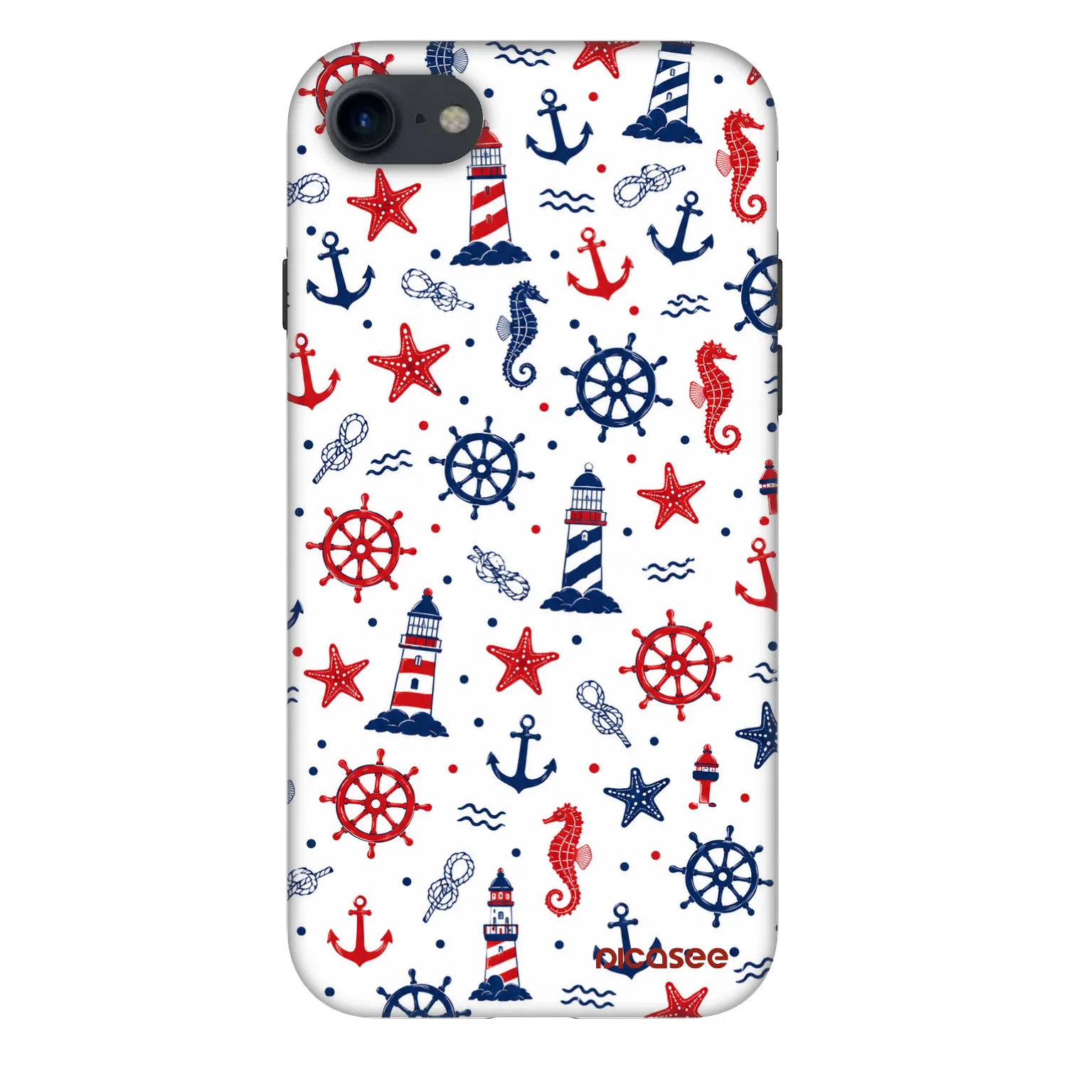 Picasee Fashion Case für Apple iPhone SE 2020 - Sailor Vibes