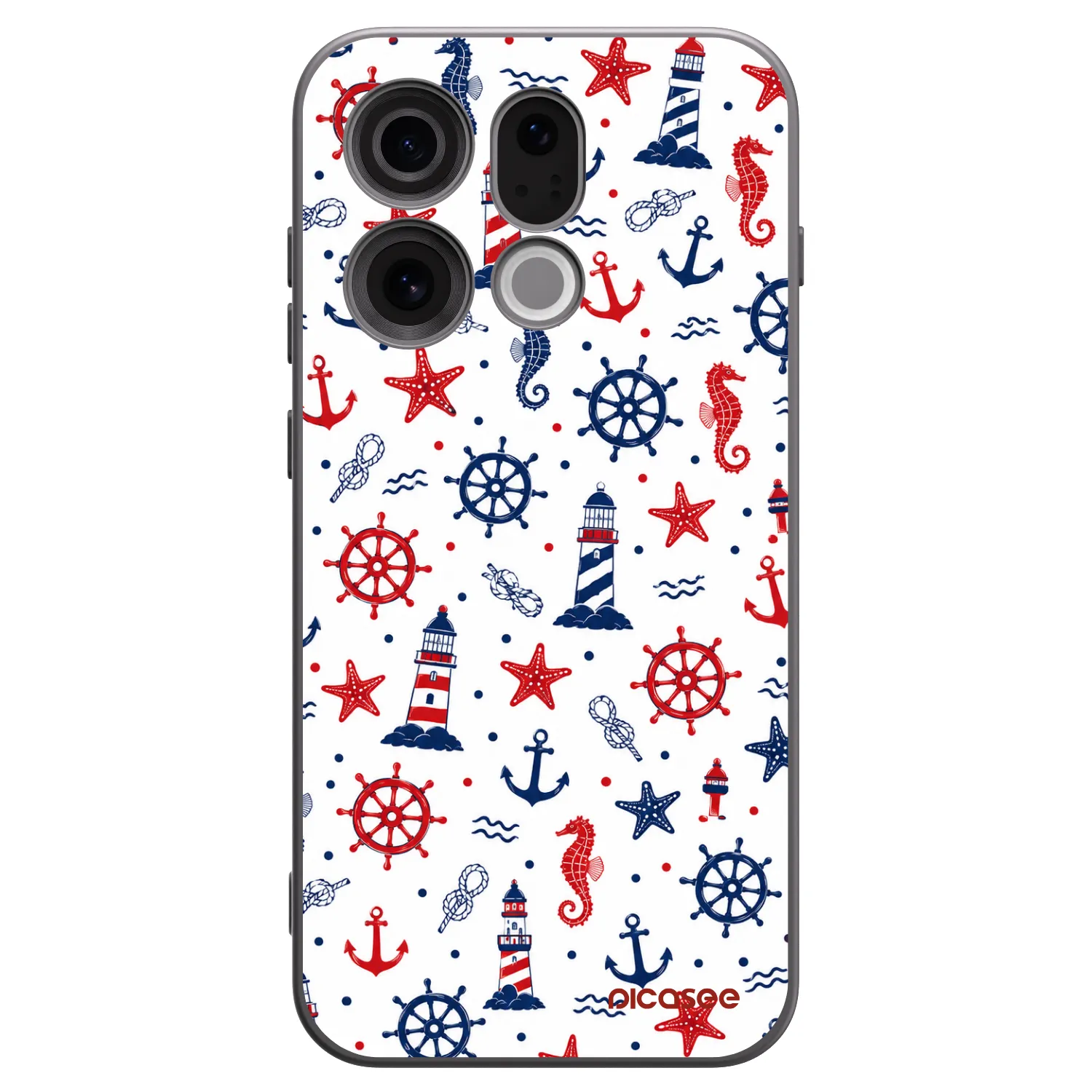 Picasee OPPO Find X9 Hülle - Schwarzes Silikon - Sailor Vibes